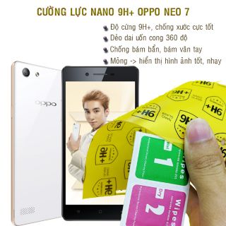Dán cường lực dẻo nano Oppo Neo 7