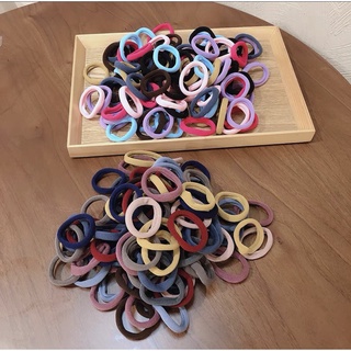 Combo 10 Dây Cột Tóc Thun Trơn Siêu Bền