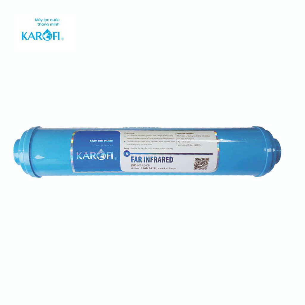 Lõi lọc nước số 8 RO Karofi - Hồng Ngoại FAR INFRARED