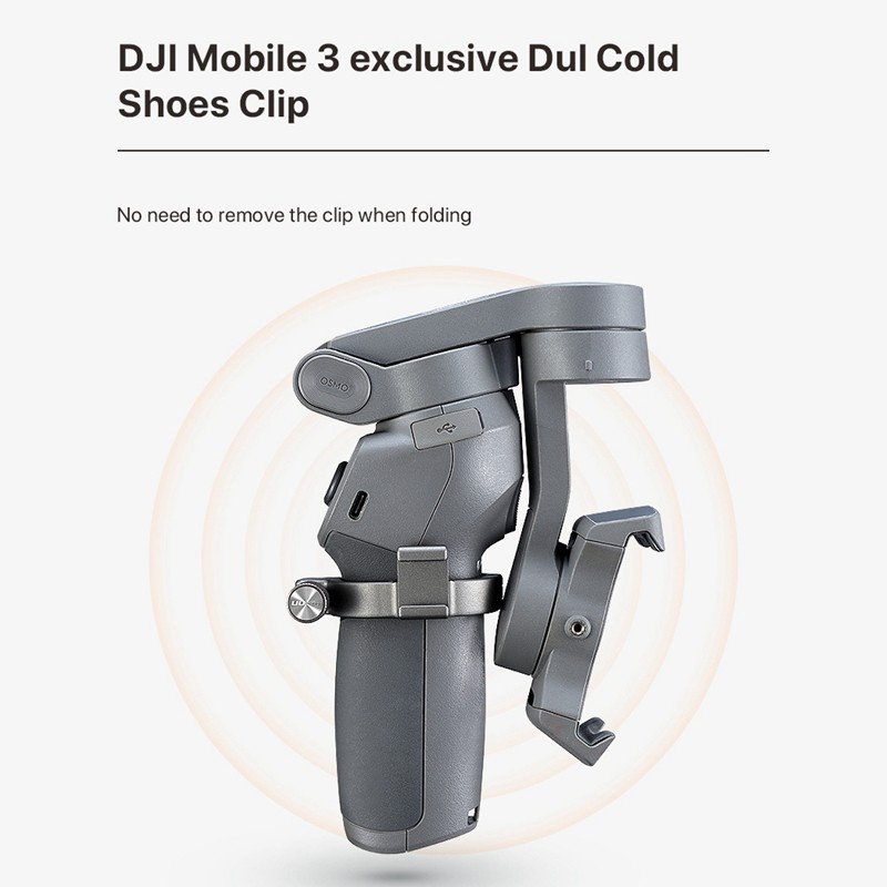 Phụ Kiện Giá Đỡ Đèn Led Cho Dji Osmo Mobile 3 / 3