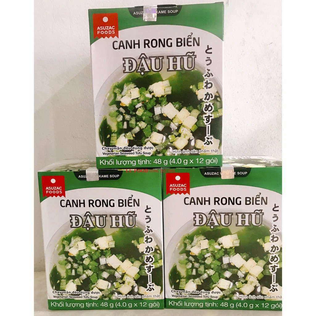 Canh rong biển Đậu hũ ASUZAC