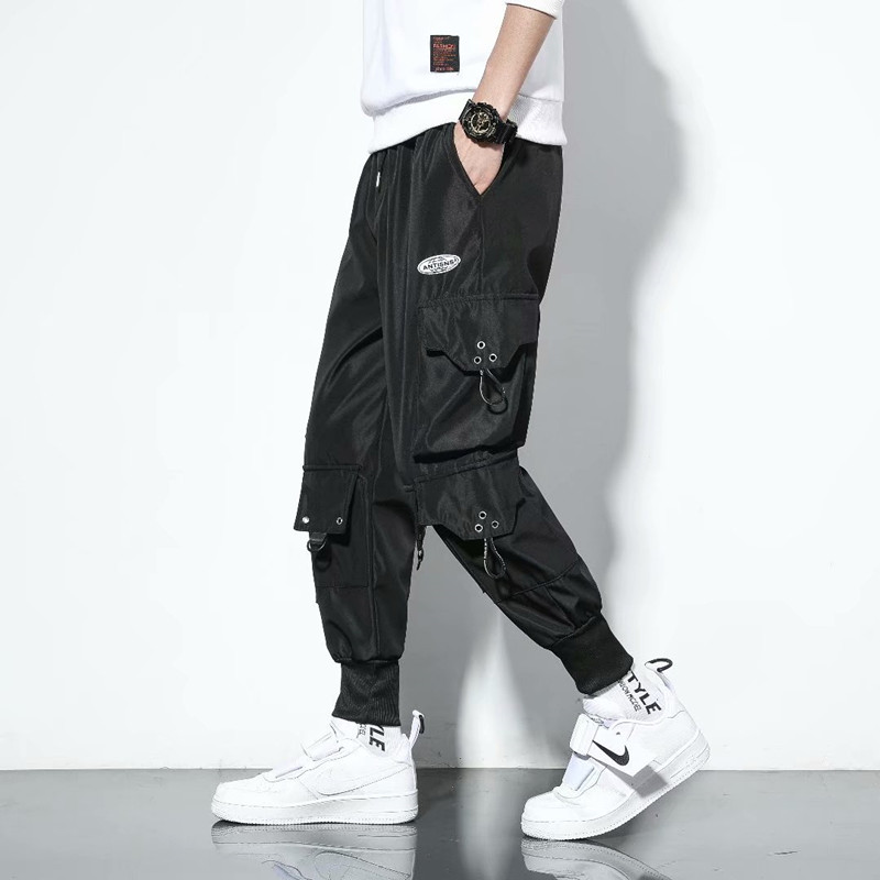 Men's Fashion Boxed Long Pants with Pockets