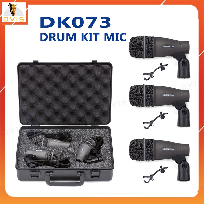 (3 Micro) SAMSON DK703 - Micro Cho Bộ Trống Cơ, Các Nhạc Cụ Phù Hơp Khác