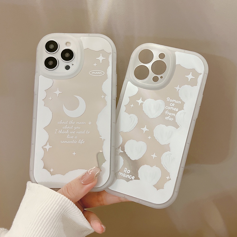 Ốp Điện Thoại Họa Tiết Đám Mây Cho iPhone 11 12 13 Pro max mini XS max xr 7 8 se2020 plus