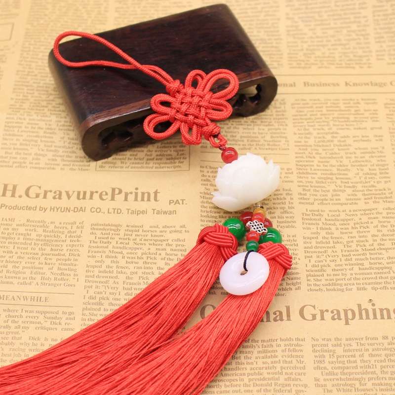 ⚡Video Thật⚡ Dây Treo Xe Ô Tô Hình Hoa Sen - Khánh Treo Xe Ô Tô Hình Hoa Sen