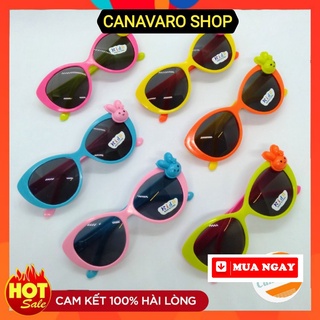 Kính Trẻ Em Ngộ Nghĩnh❌RẤT XINH❌Kính Cho Bé Gái Từ 1 Đến 8 Tuổi Cực Kỳ Đáng Yêu Chống Chói, Tia Cực Tím - CANAVAROSHOP