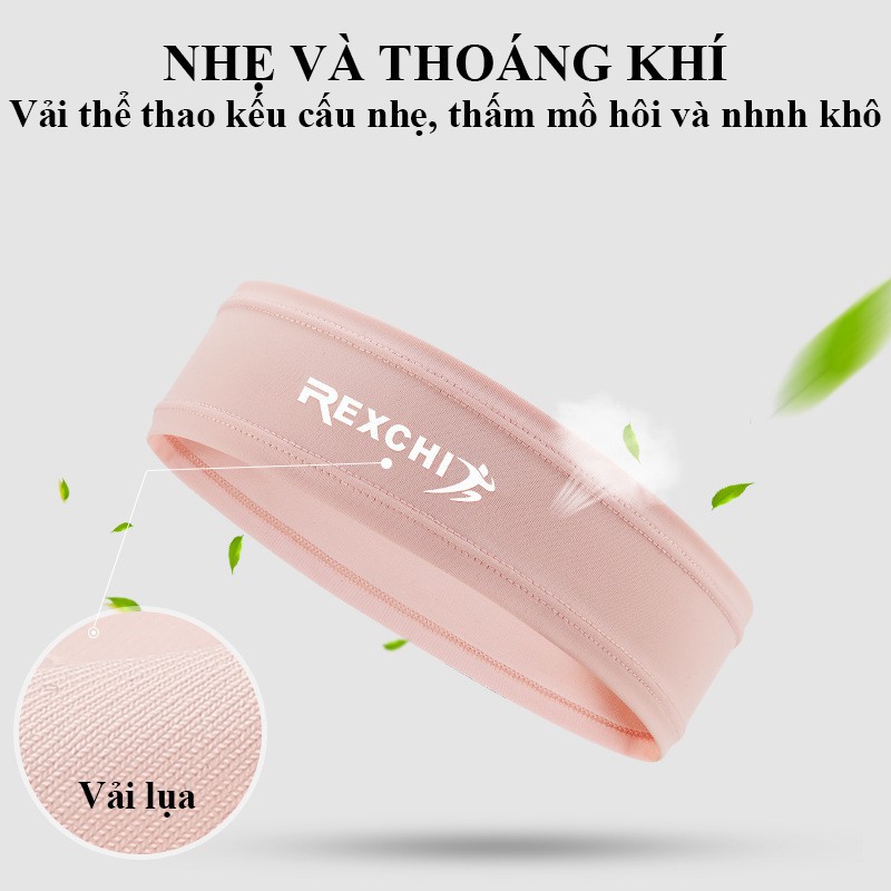 Băng Đô Trán Thể Thao Nam Và Nữ Cao Cấp Đàn Hồi Cao Siêu Thoải Mái, Phụ Kiện Thể Thao, Yoga, Aerobic, Gym, Chạy Bộ...