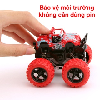 Xe Địa Hình Bánh Đà, Xe Quán Tính Nhào Lộn 360 Độ Cho Bé