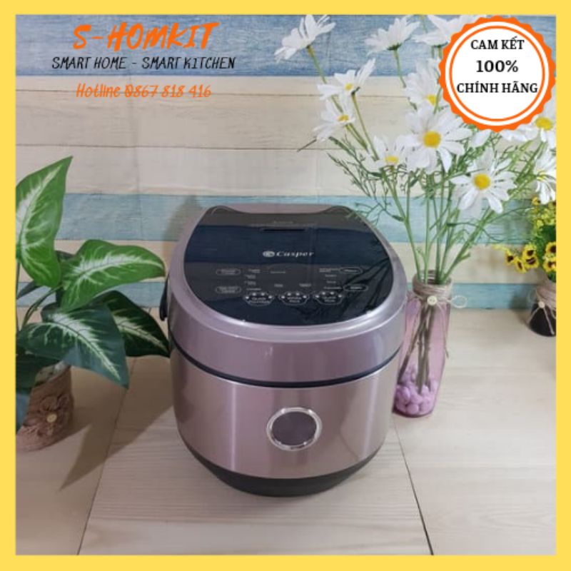 Nồi cơm điện tử 1.8 lít Casper CD-18RC01, Thương Hiệu Thái Lan, Lỗi 1 đổi 1, Bảo hành 12 tháng