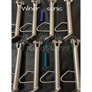 chân chống inox luôn lò xo titan winer sonic