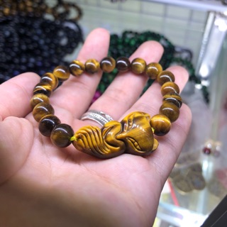 Vòng tay hồ ly mắt hổ nâu loại A