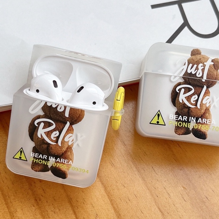 Vỏ Bảo Vệ Hộp Sạc Tai Nghe compatible AirPods 3 compatible AirPods(3rd) 2021 Iscompatible AirPods3Rdurise 3rd Pro compatible AirPods2gen Ốp