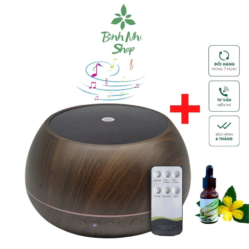 Máy Xông Tinh Dầu Lớn Kết Hợp Loa Bluetooth Máy 1000ml Máy Khuếch Tán Tinh Dầu Phun Sương Tỏa Hương Xua Đuổi Muỗi