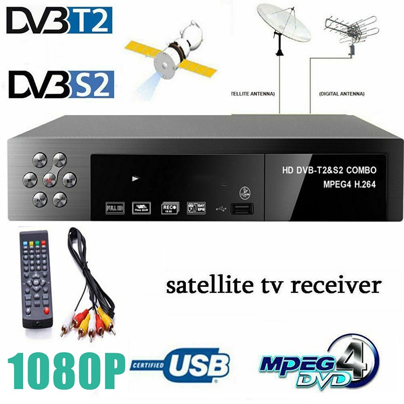 Bộ Thu Tín Hiệu Dvb-T2 + S2 Combo Hd 1080p Hdtv | BigBuy360 - bigbuy360.vn