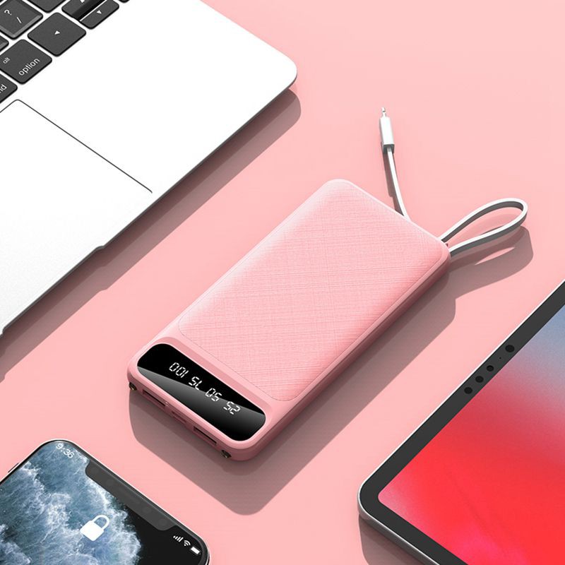 Sạc dự phòng mini YM228 20000mAh màu sắc tươi tắn dễ thương