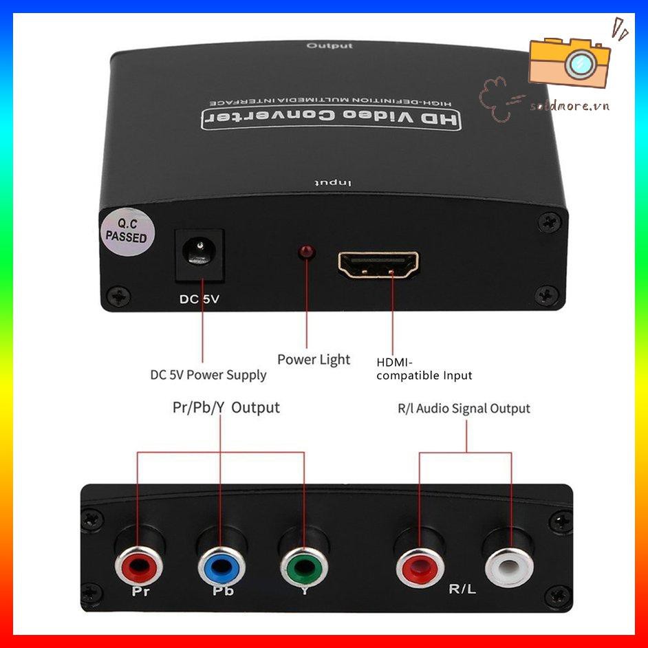 Bộ Chuyển Đổi Âm Thanh / Video Hdmi-Compatible Sang Rgb Comppr