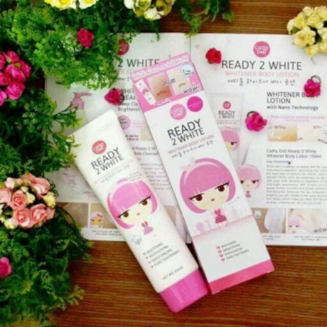 Sữa dưỡng trắng da Cathy Doll Ready 2 White Whitener Body Lotion