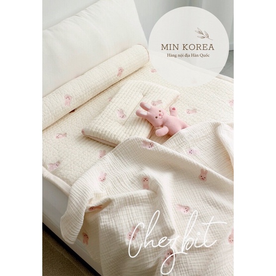 CHĂN - GỐI SƠ SINH - GỐI ÔM - THẢM LÓT - ĐỆM NGỦ GẤP GỌN CHEZBEBE HÀN QUỐC - MADE IN KOREA8