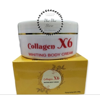 Kem Body Collagen X6 Dưỡng Trắng Da Toàn Thân