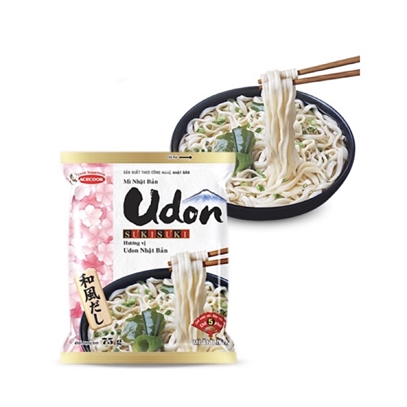 MÌ UDON NHẬT BẢN SUKI SUKI 75G | BigBuy360 - bigbuy360.vn