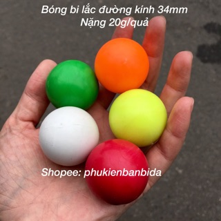 Combo 5 Quả Bóng Bi Lắc 34mm