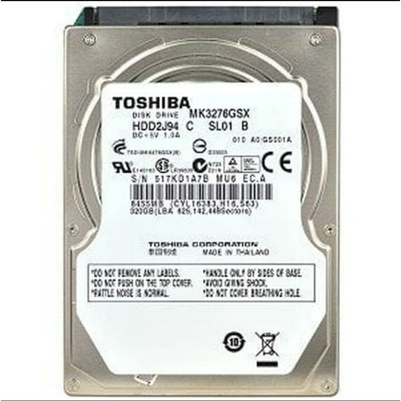 Ổ Cứng Toshiba 320gb 2.5 "ori Laptop Hdd | BigBuy360 - bigbuy360.vn