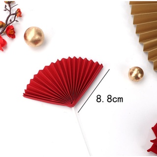 Quạt giấy trang trí ngày tết