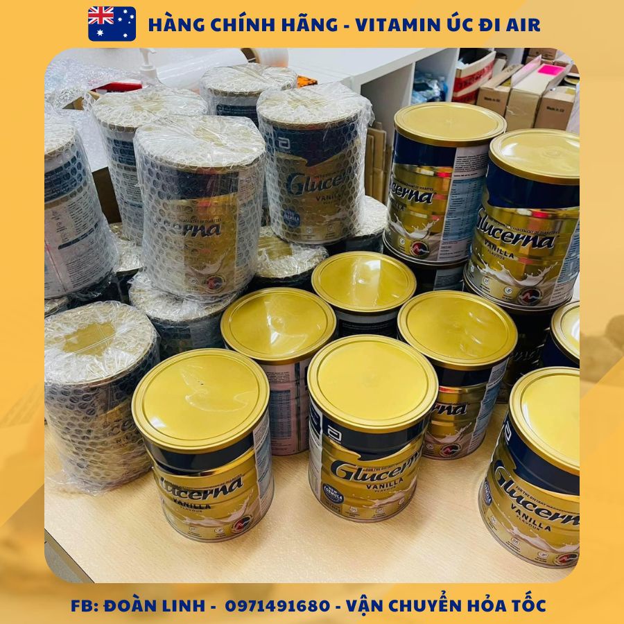 Sữa Glucerna 850gr Úc dành cho người tiểu đường