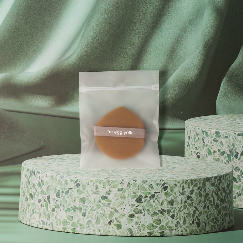 Mút Trang Điểm Ướt Và Khô Thiết Kế Hình Bánh Dứa Độc Đáo