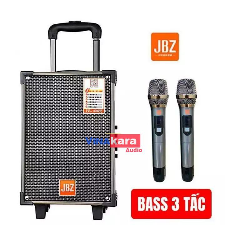 Loa kéo di động JBZ NE-109 chính hãng, 2 micro UHF, âm thanh hay