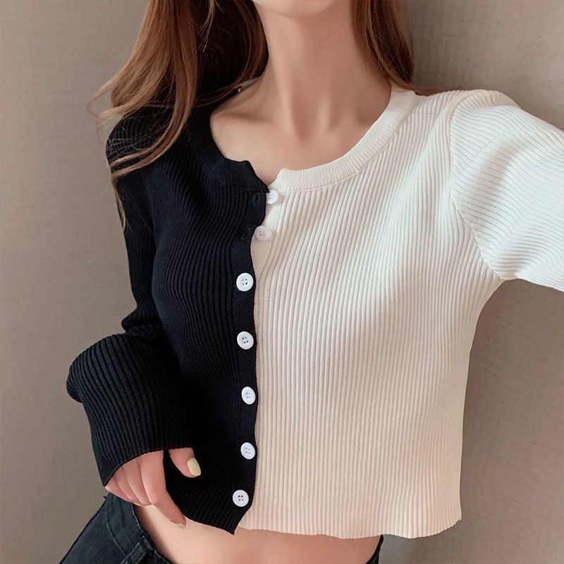 Áo khoác Cardigan dệt kim mềm mại phong cách Hàn Quốc đơn giản cho nữ