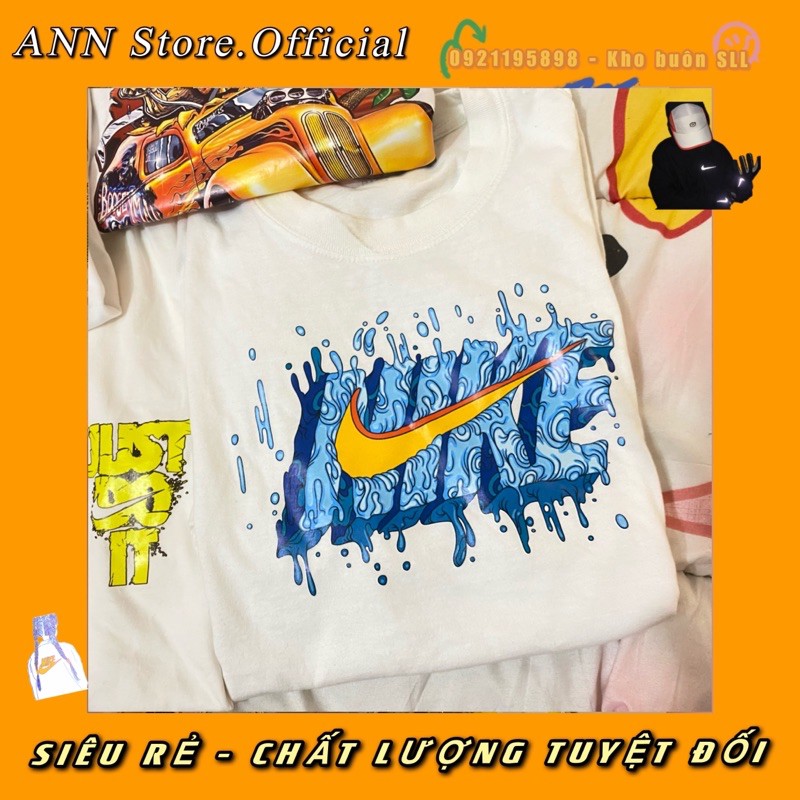 Áo phông Mỹ in logo cotton 100% (ảnh thật, không bong tróc)