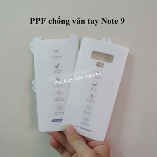 Combo Dán PPF chống vân tay Samsung Note 8/ Note9/Note 10/10 plus/ S10 plus - PK68