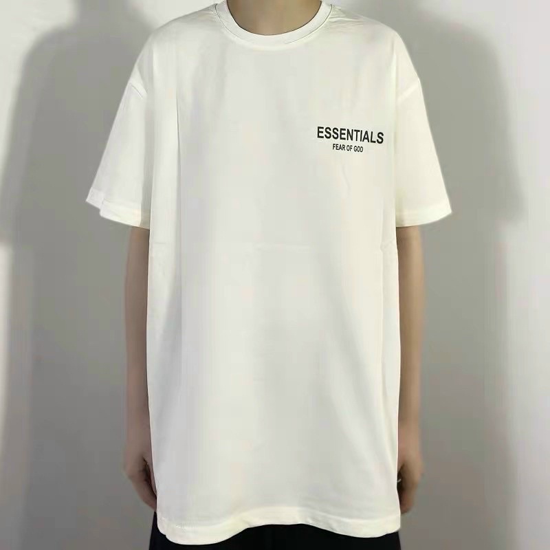 ÁO THUN TAY LỠ COTTON ESSENTIALS UNISEX NAM NỮ (hình chụp thật)