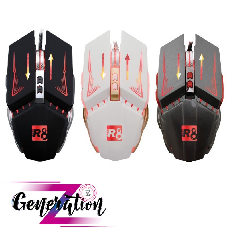 CHUỘT QUANG LED R8 (G1) - MOUSE LED R8 (G1)