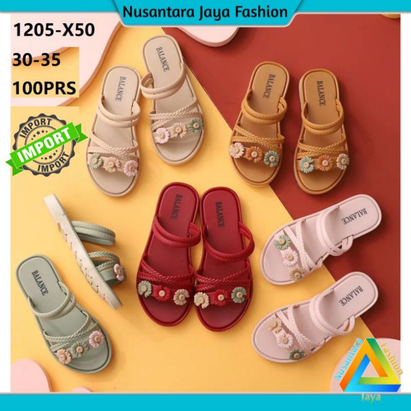 ! Giày sandal cân bằng quà tặng cho bé gái 30-35 1205-X50