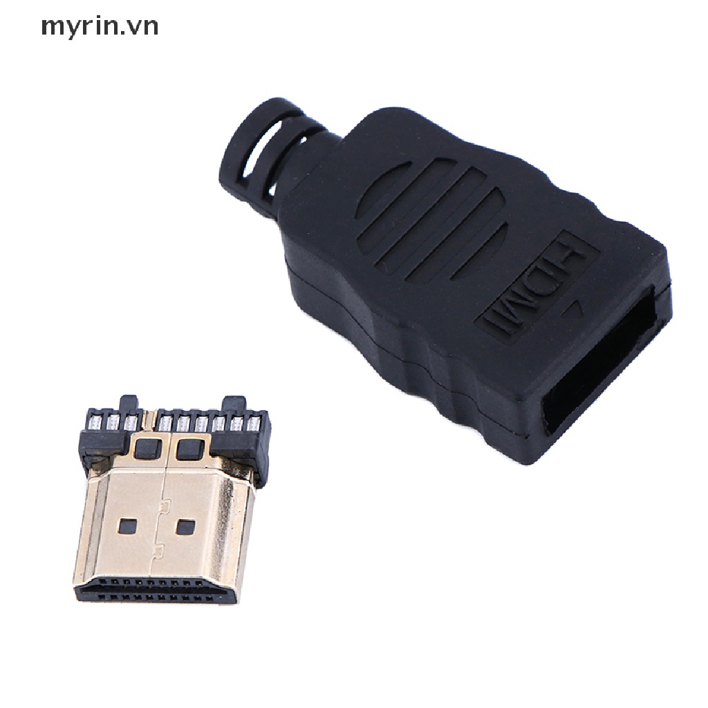 Hộp Thiết Bị Kết Nối Chuyển Đổi Đầu Cắm HDMI myrin Với Hộp Đựng