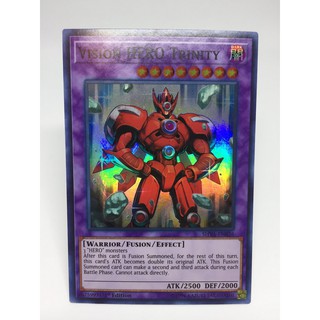 Thẻ bài YUGIOH - Vision HERO Trinity - SHVA-EN036 - Super Rare 1st Edition