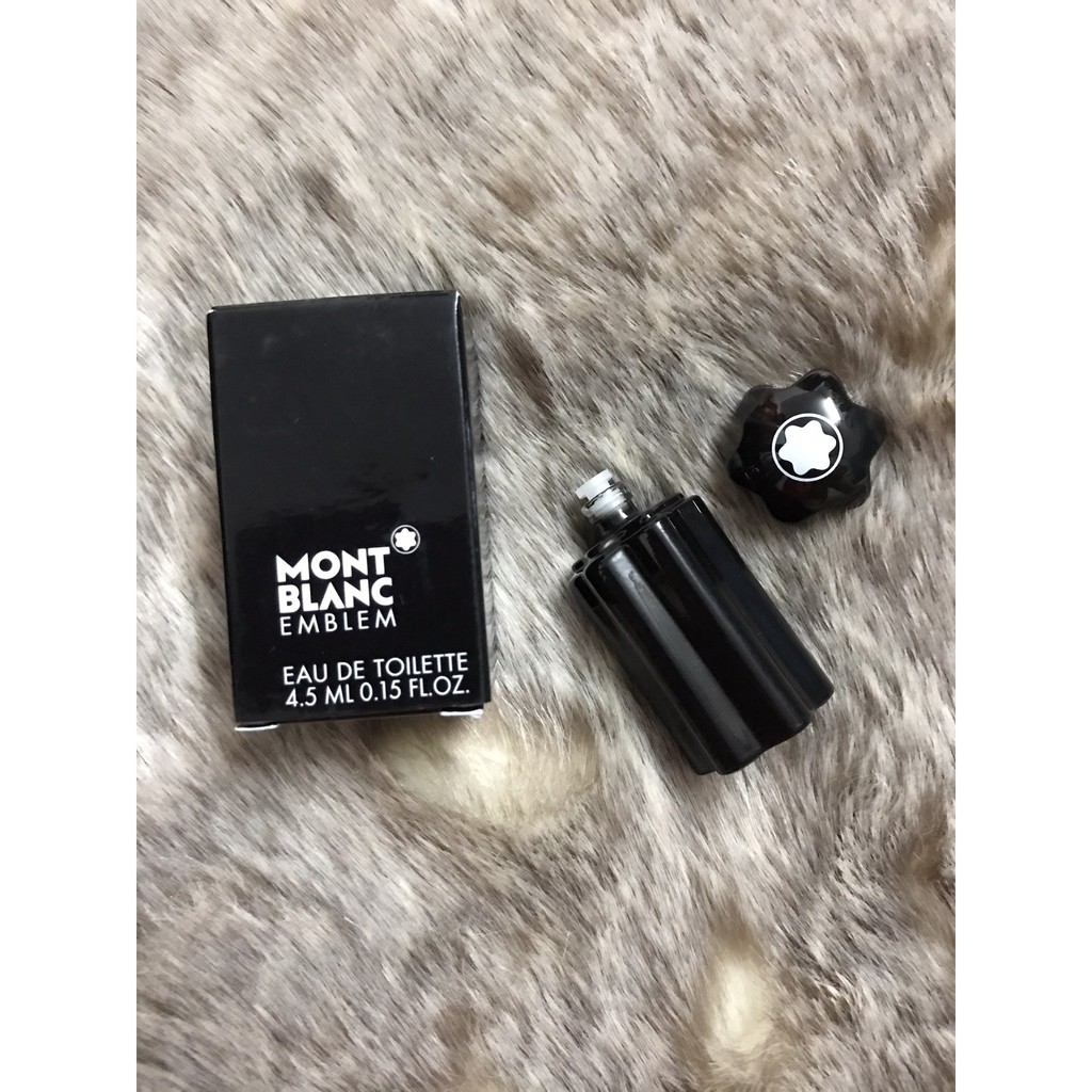 Nước hoa nam mini MONT BLANC EMBLEM 4.5ML EDT