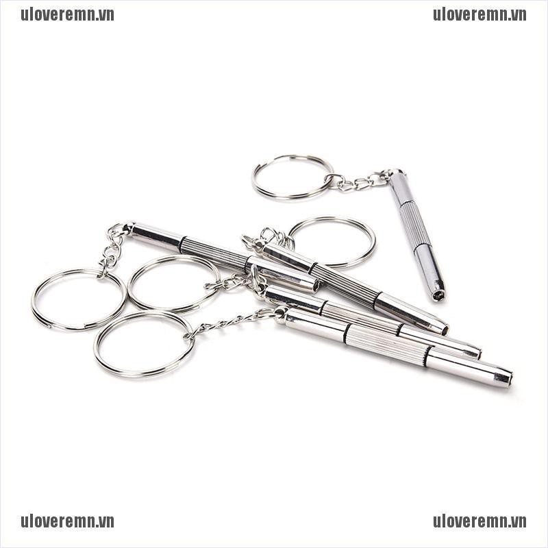 Bộ 5 Tua Vít Mini 3 Trong 1 Sửa Kính Mát / Đồng Hồ Tiện Dụng