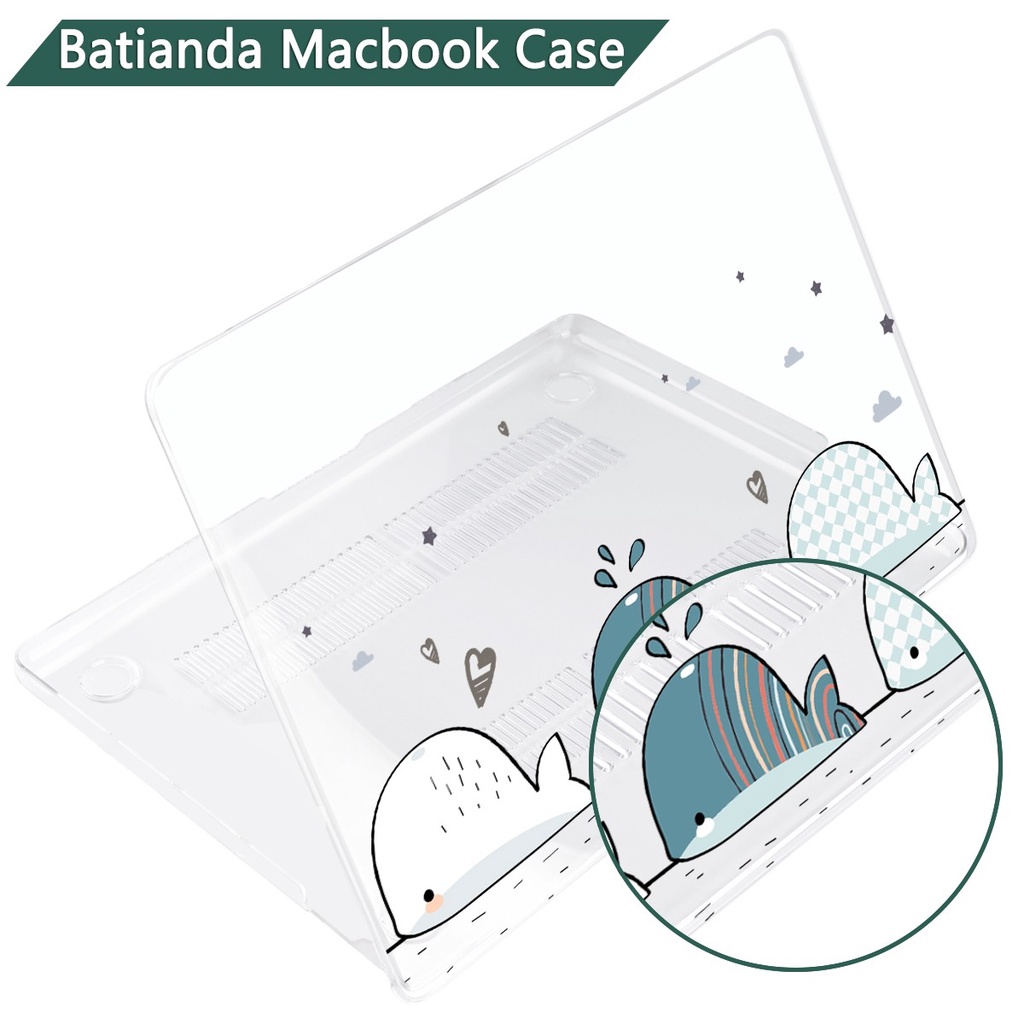 Ốp BATIANDA thích hợp cho 2022 MacBook Pro Air M2 M1 A2681 A2338 A2337 Air11 12 13 A2179 A1932 A1466 Pro 13/14/15/16 M1