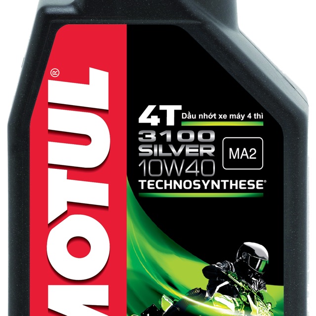 Combo 2 nhớt Motul 3100 Silver 1 lít và 1 chai Carbon Caltex Techron Concentrate Plus 75ml