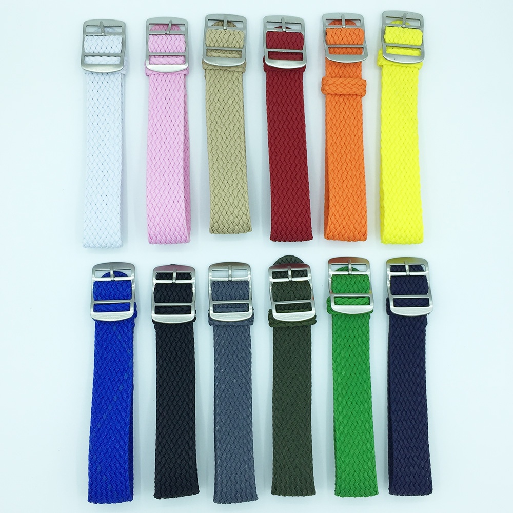 Dây Đồng Hồ Bằng Nilon Dệt 14Mm 16mm 18mm 20mm 22mm