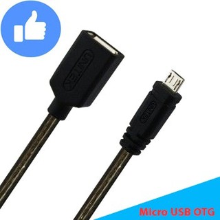 Cáp OTG dùng chuột, bàn phím, USB cho Smartphone, máy tính bảng UNITEK Y-C438 #88056