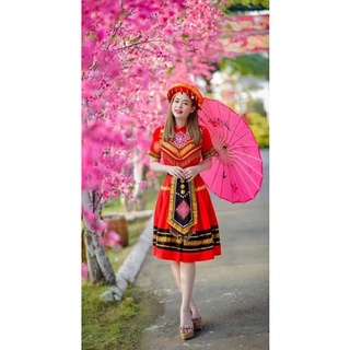 VÁY THỔ CẨM DÂN TỘC H'MÔNG TRẺ CON & NGƯỜI LỚN