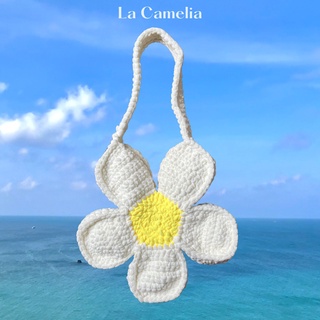 Túi len hoa cúc Daisy Crochet Bag