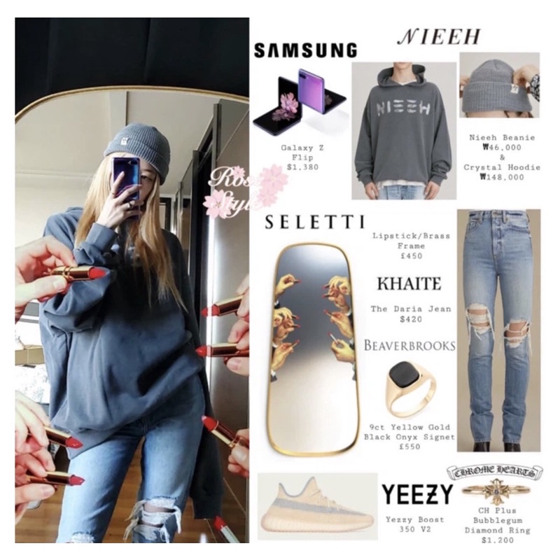 Mũ len beanie NIEEH giống BLACKPINK