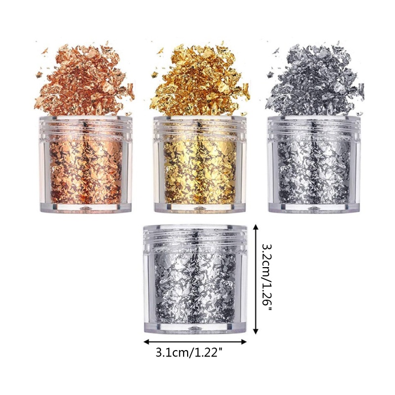 Set 3 Khuôn Lá Vàng Epoxy Dùng Để Làm Đồ Trang Sức Thủ Công