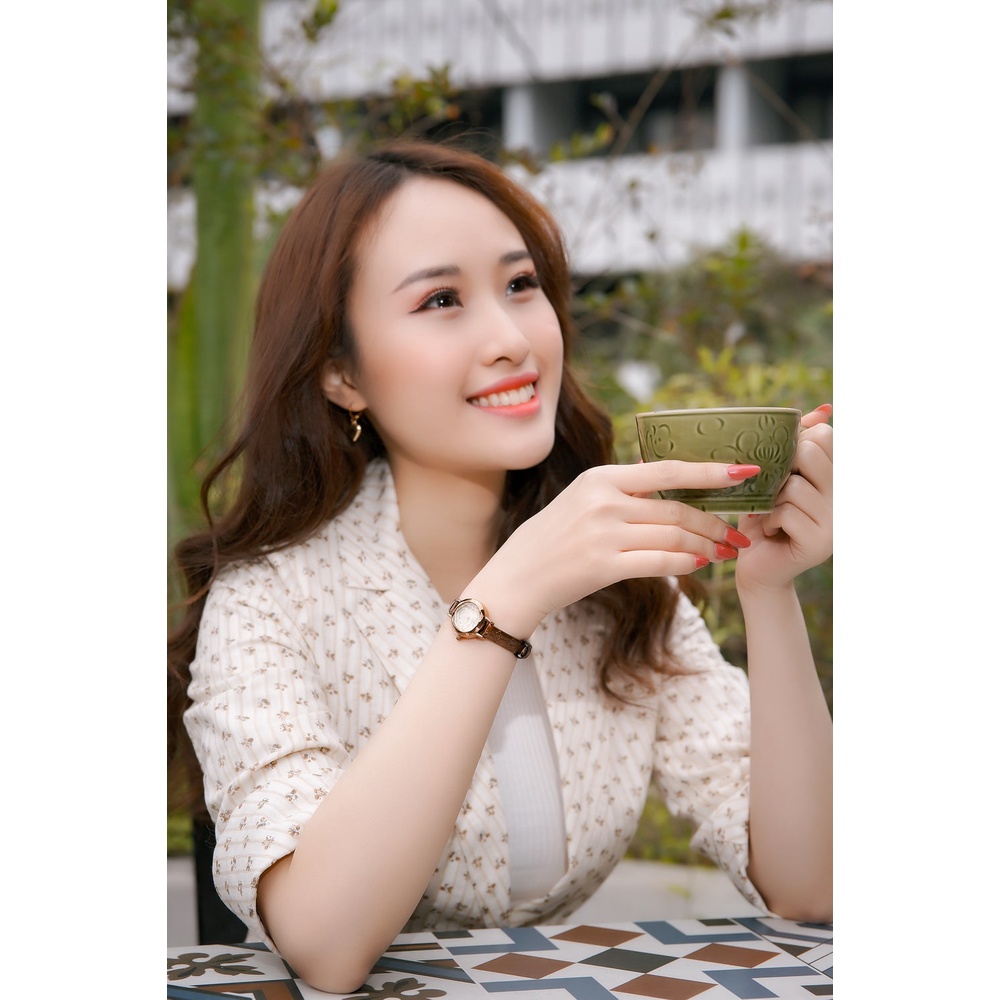 Julius Official | Đồng hồ nữ Julius JA-482 dây da