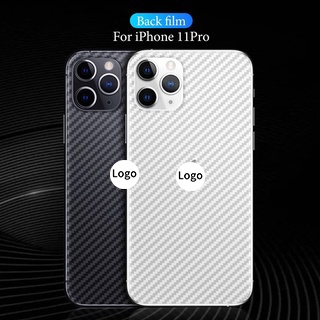 Carbon Fiber Back Protector For iPhone 11 12 Pro Max Mini Phone Stickers Film for iPhone 7 8 Plus X XS Max XR SE 2020 2022 SE3 Mobile Accessories